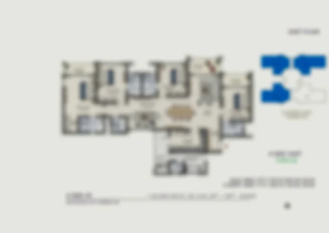 Adarsh Urbanite 4 BHK floor plan